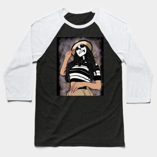 chola skull Baseball T-Shirt